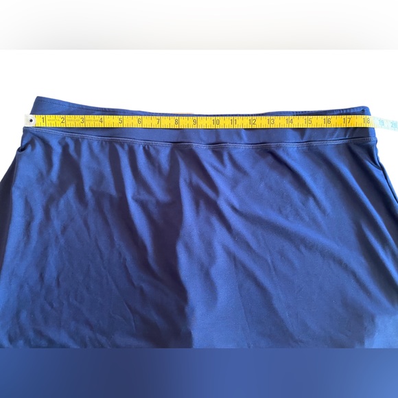 SPRING SEASON BLUE plus size XXXL sports skort with UPF 50 protection NWT - Picture 2 of 4